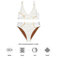 Load image into Gallery viewer, Recycled high-waisted bikini SW23-4B
