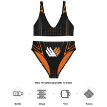 Load image into Gallery viewer, Recycled high-waisted bikini SW23-3B
