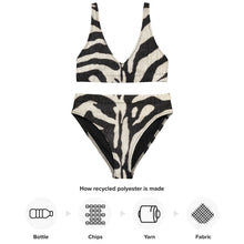 Load image into Gallery viewer, Recycled high-waisted bikini SW23-14B

