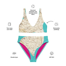 Load image into Gallery viewer, Recycled high-waisted bikini SW23-5B
