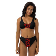 Load image into Gallery viewer, Recycled high-waisted bikini SW23-15B
