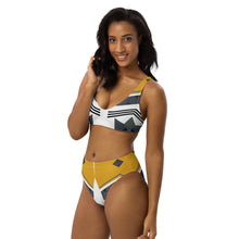 Load image into Gallery viewer, Recycled high-waisted bikini SW23-6B
