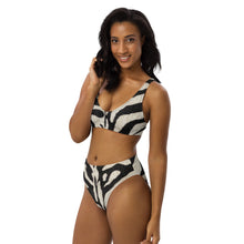 Load image into Gallery viewer, Recycled high-waisted bikini SW23-14B
