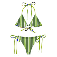 Load image into Gallery viewer, All-over print recycled string bikini SW23-9A
