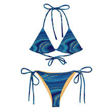 Load image into Gallery viewer, All-over print recycled string bikini SW23-2A
