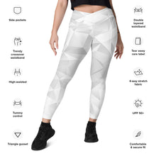 Load image into Gallery viewer, Crossover Leggings with Pockets PF-N22-002W
