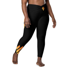 Load image into Gallery viewer, Crossover Leggings with Pockets PF-N22-006WB
