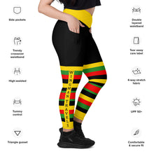 Load image into Gallery viewer, Crossover Leggings with Pockets PF-N22-009WMC TRAVEL
