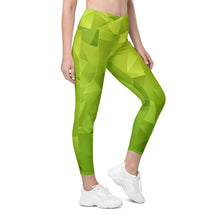 Load image into Gallery viewer, Crossover Leggings with Pockets PF-N22-004WG
