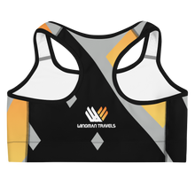 Load image into Gallery viewer, Sports Bra PF-N22-200WSB Abstract Gray WBG

