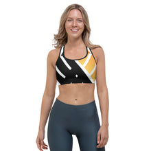 Load image into Gallery viewer, Sports Bra PF-N22-200WSB Abstract WBG
